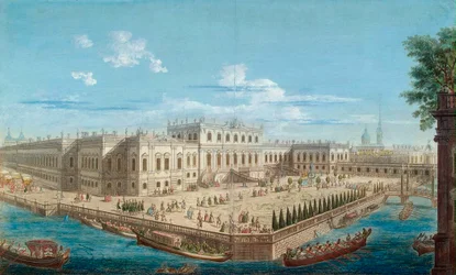 Vue du palais d