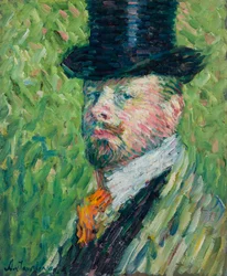 Autoportrait avec haut-de-forme, 1904