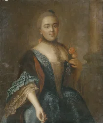 Portrait de la comtesse Elizabeth Vorontsova 1739-1792, 1762