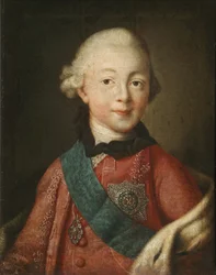 Portrait du Grand-Duc Pavel Petrovich 1754-1801, 1765