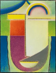 Tête abstraite : Pâques, 1933