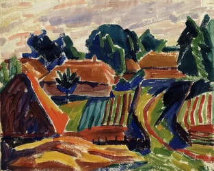 Paysage. 1908-12