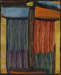 Méditation sur fond doré