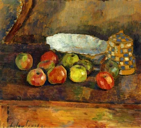 Nature morte avec pommes