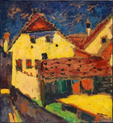 Maisons jaunes, 1909