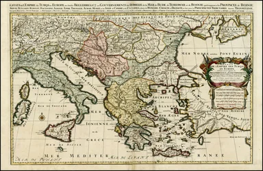 Carte de 1692 de l