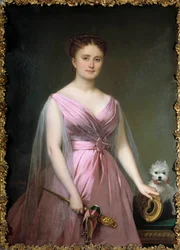 Portrait de la comédienne Hortense Schneider