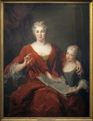 Madame de la Sablonnière et sa fille