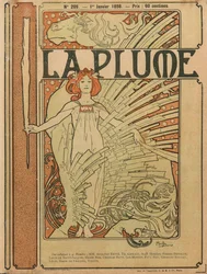 Couverture de La Plume No 209, 1898