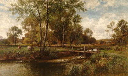 Dans les prés, Youngsbury, 1900