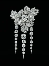 Broche "Feuilles de Groseillier", vers 1855