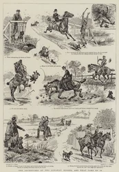 Les aventures de deux chevaux en fuite, et ce qu