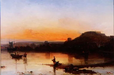 Fort Regent au coucher du soleil