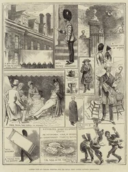 Fête de jardin à l