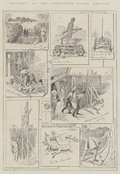 Croquis à la réunion de tir de Wimbledon