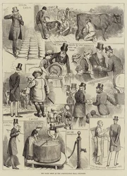 Le salon de la laiterie au Agricultural Hall, Islington