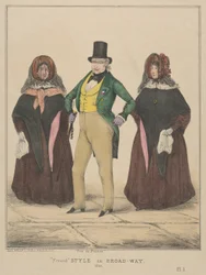 Vive la France, style français à Broadway, 1840