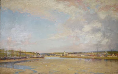 Hayle depuis Lelant, Cornouailles, 1892