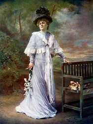 Kate Rorke 1866-1945, actrice anglaise, 1899-1900