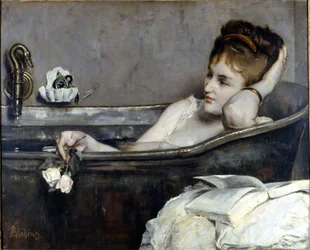 Alfred Stevens : « Le bain » 1867. Musée national de Compiègne