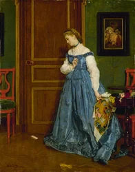 Hésitation, possiblement Madame Monteaux, c.1867