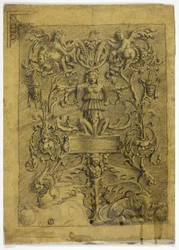 Décorations avec Putti et Griffons