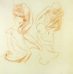 Études de figures, c.1845