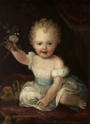 Le 3e Lord de Tabley, âgé de deux ans, vers 1837
