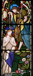 Baptême du Christ (détail)