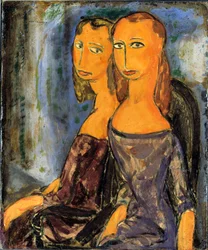 Deux femmes, vers 1926