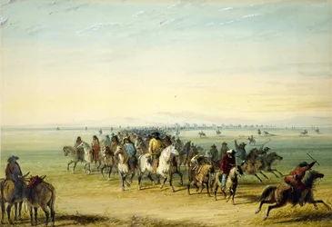 Caravane en route