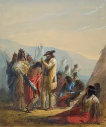 Cadeaux aux Indiens