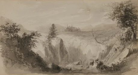 Scène dans le Perthshire, Écosse