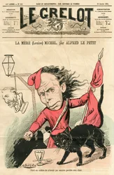Couverture de "Le Grelot", Satirique en Couleurs
