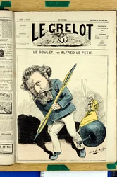 Couverture de Le Grelot, numéro 119, Satirique en Couleurs