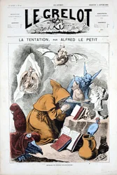Couverture de Le Grelot, numéro 40, Satirique en Couleurs