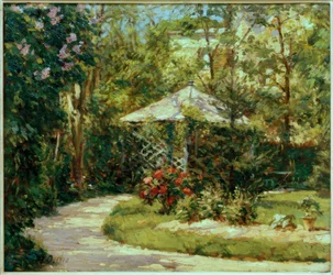Jardin avec pavillon