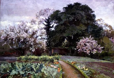 Un jardin potager, Frome, Somerset