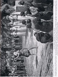La justice rendue par les druides, illustration de 