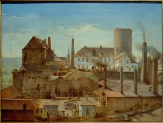 La fabrique Harkort au château de Wetter sur la Ruhr