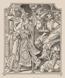 Les Nibelungen. Etzel et Kriemhild, 1840-1841