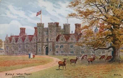 Knole, Façade Ouest, Sevenoaks