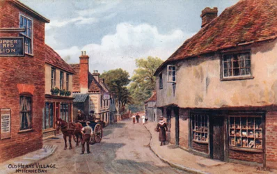 Vieux village de Herne, près de Herne Bay