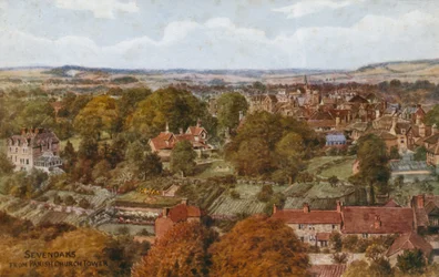 Sevenoaks depuis la tour de l