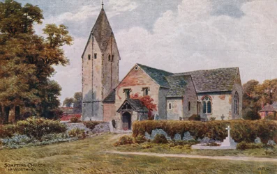 Église de Sompting près de Worthing