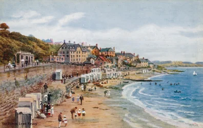 La plage, Lyme Regis