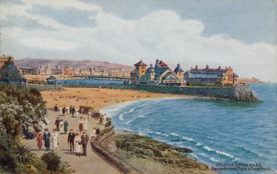 Weston-Super-Mare, Knightstone Pier et Deux Baies