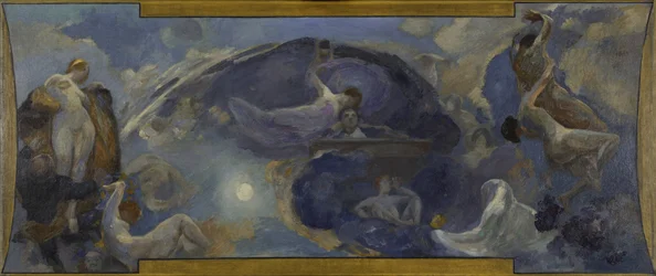 Esquisse pour le Petit Palais, galerie sud : Poésie - Drame, entre 1906 et 1914
