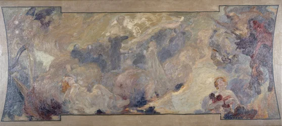 Esquisse pour le Petit Palais, galerie sud : La musique fantastique, entre 1906 et 1917