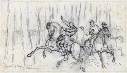 Mort de Reynolds à Gettysburg 1863